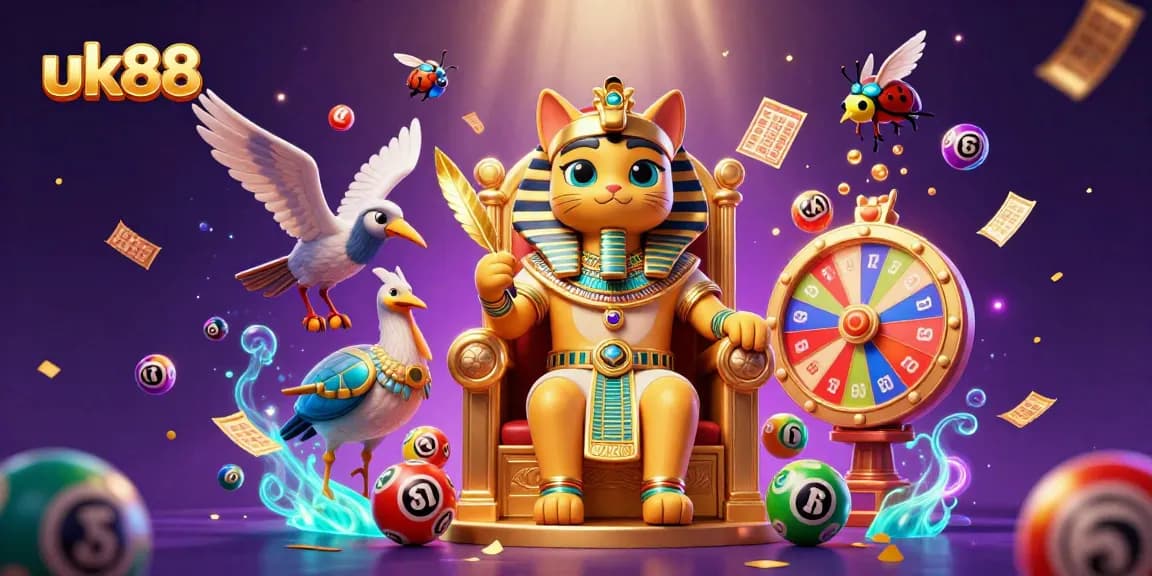 Experience thrilling wins at uk88 with vibrant lottery elements and dynamic casino visuals.