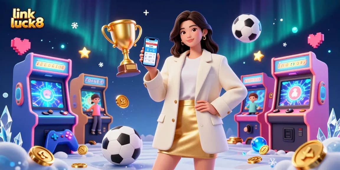 Engage with link luck8 through exciting sports betting, featuring dynamic elements of 3D games and trophies.