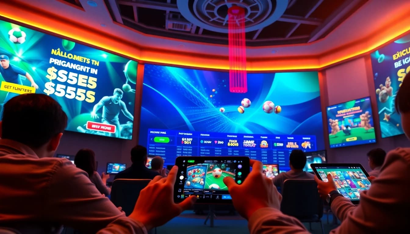 Exciting online betting scene on nhacaiuytin.sh showcasing vibrant promotions and user engagement.