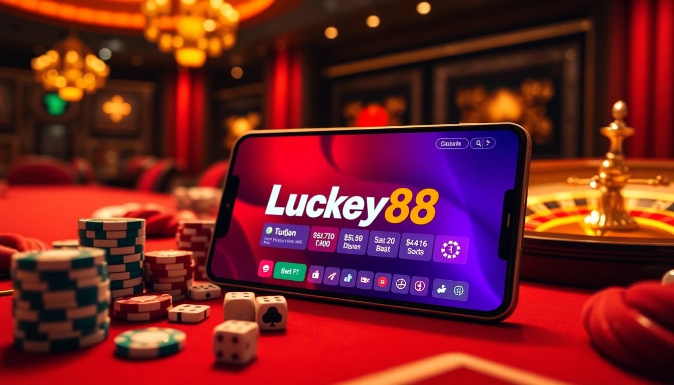 Engage with Tải app Lucky88 for a thrilling online gambling experience featuring casino games.