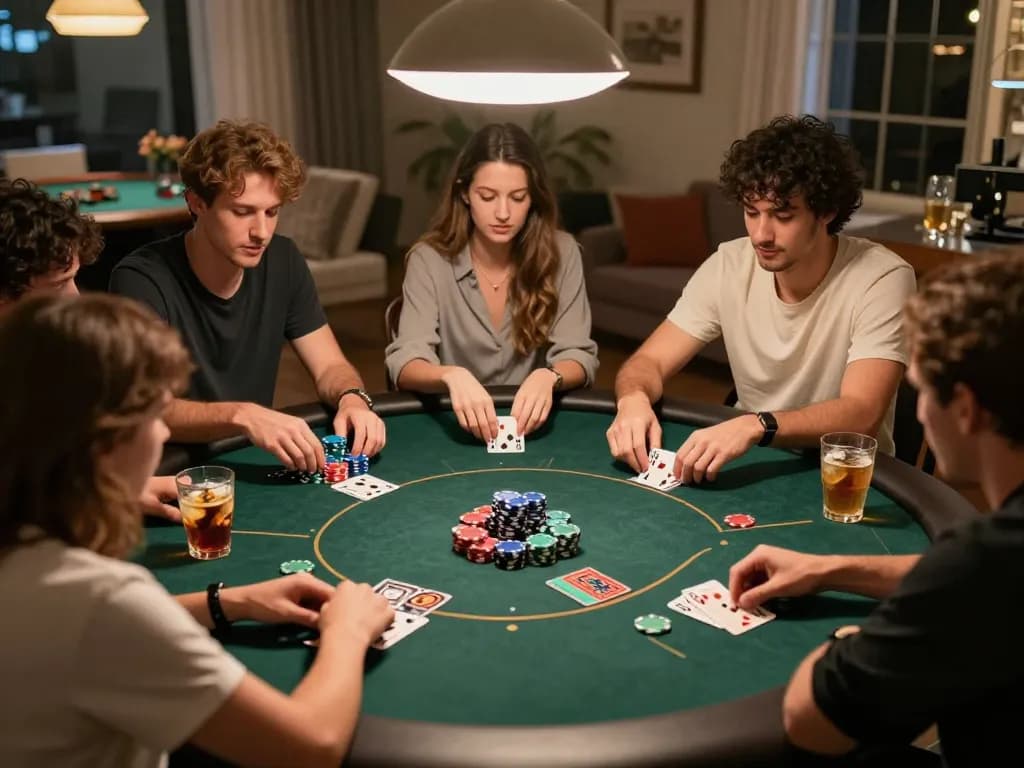 Join friends in an engaging tg88 poker night experience with competitive play and atmosphere.