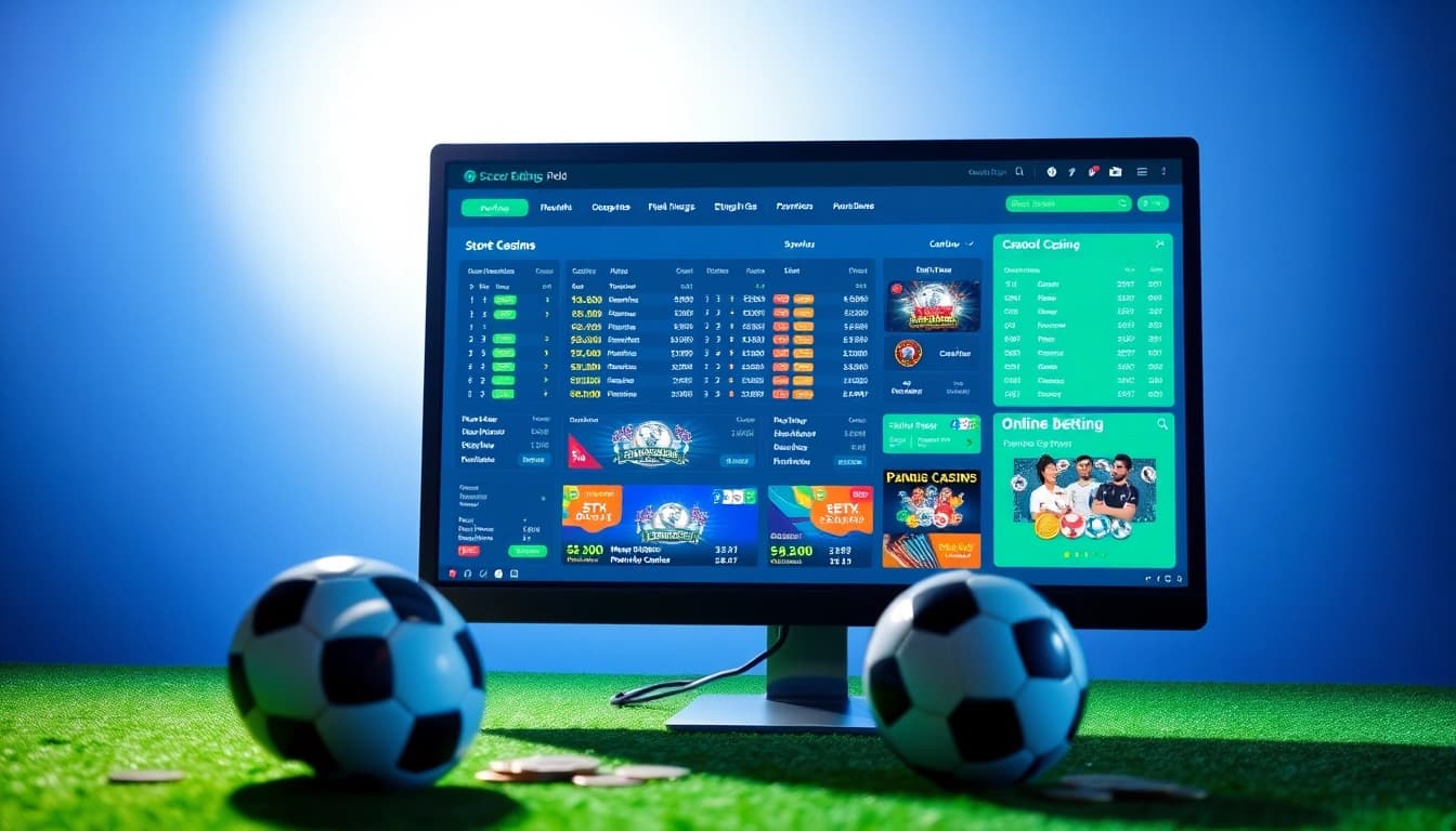 Engaging interface of trang cá cược bóng trực tuyến showcasing soccer betting odds and promotions.