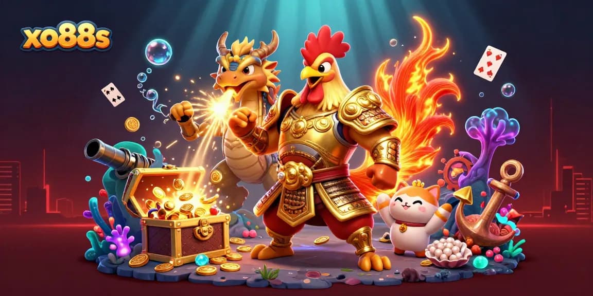 Engage with xo88s and win big at vibrant cartoon battles with treasure-laden riches.