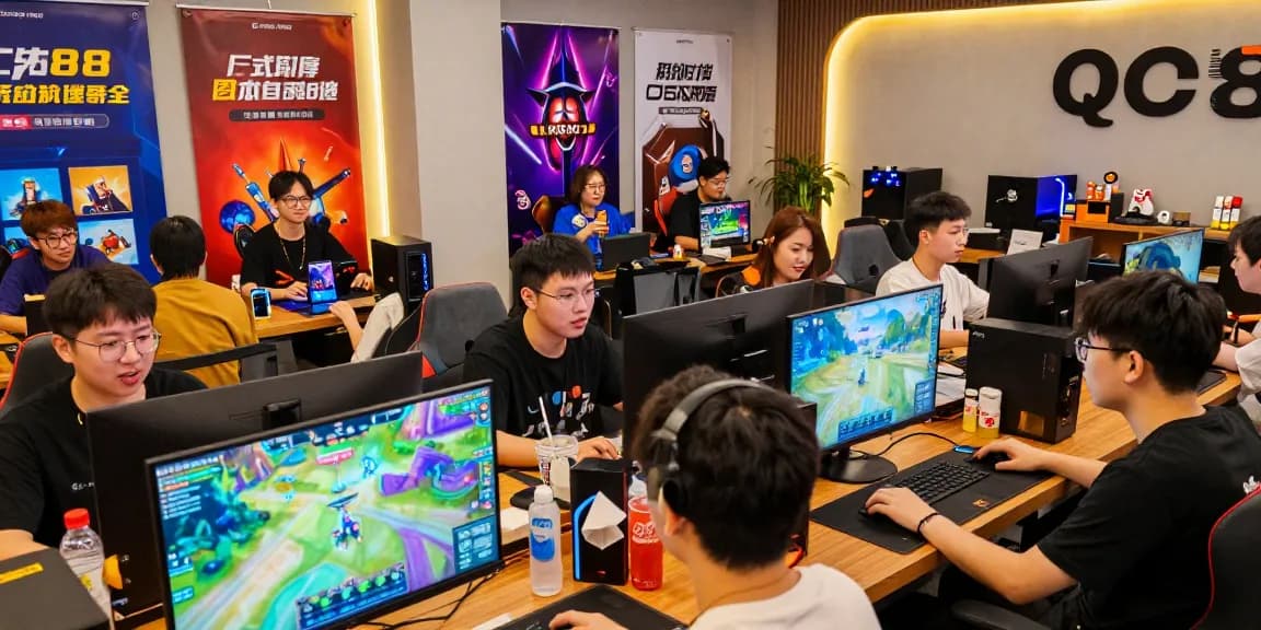 Players enjoying a vibrant gaming experience at QS88, engaging in exciting online games.