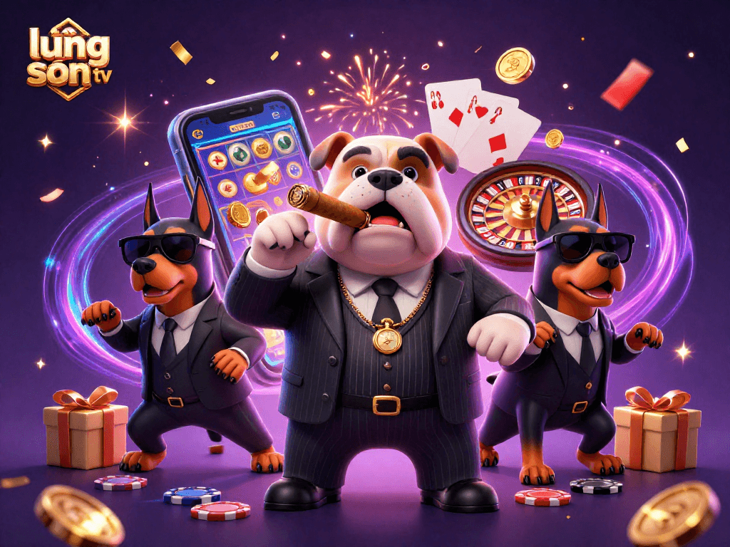 Experience thrilling gaming with lương sơn tv featuring dynamic 3D characters and casino elements.