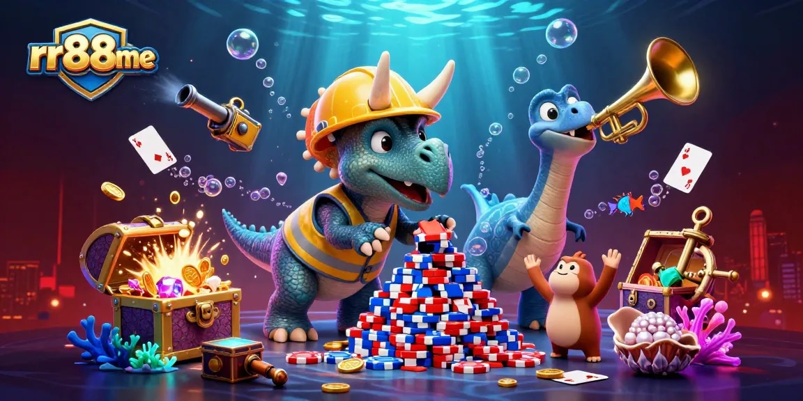 Experience the excitement at rr88me with thrilling casino games and vibrant 3D characters.