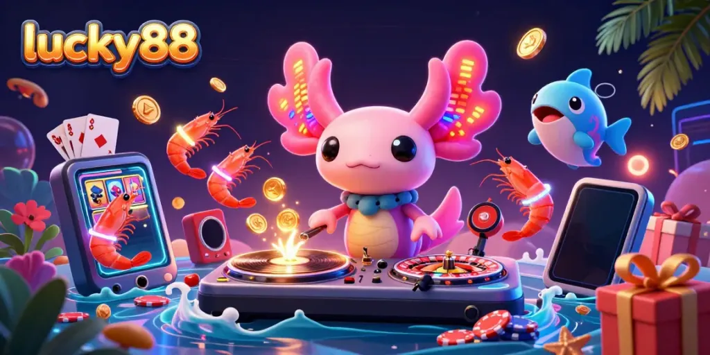 Experience exciting gameplay at lucky88 with dynamic characters and vibrant gaming elements.