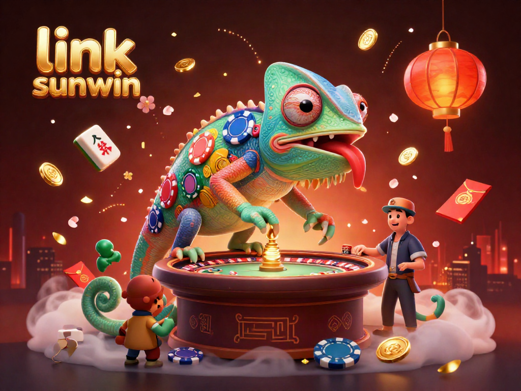 Experience thrilling action in an ultra-detailed illustration highlighting link sunwin with vibrant elements.