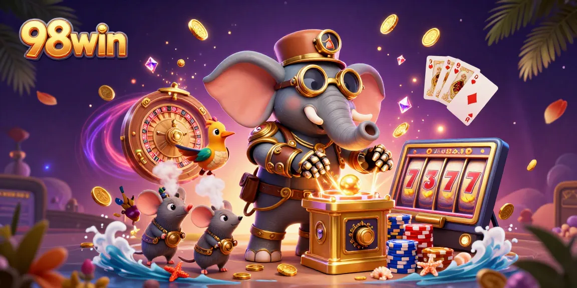 Spin the reels and win big with 98win’s vibrant and exciting casino experience.