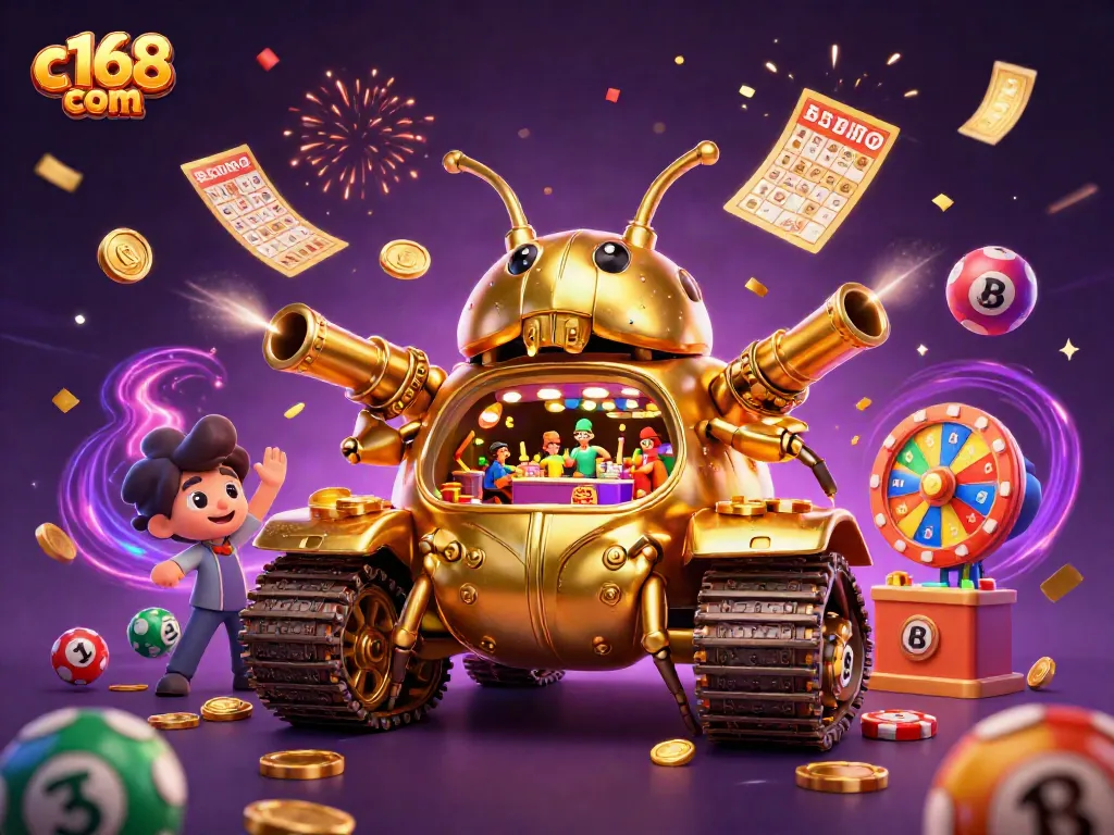 Experience the excitement at c168 com with a golden tank casino bursting with fun!