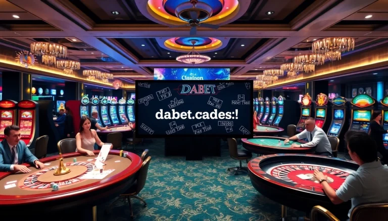 Experience the excitement of gambling at https://dabet.codes/ with players winning at casino tables.
