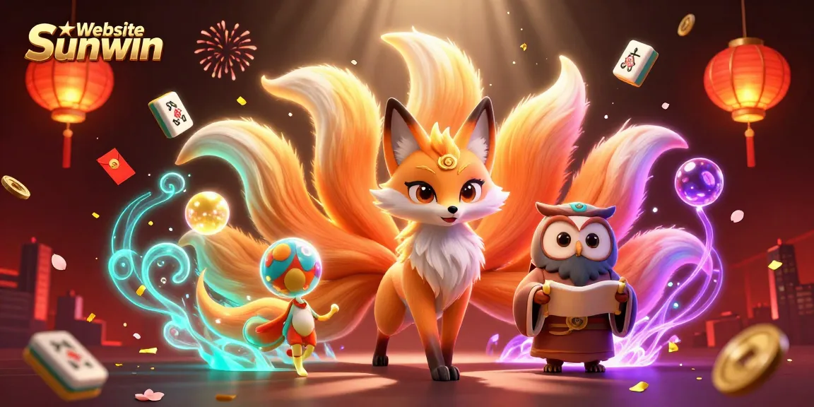 Experience the thrilling games at Website Sunwin with vibrant characters and stunning casino elements.