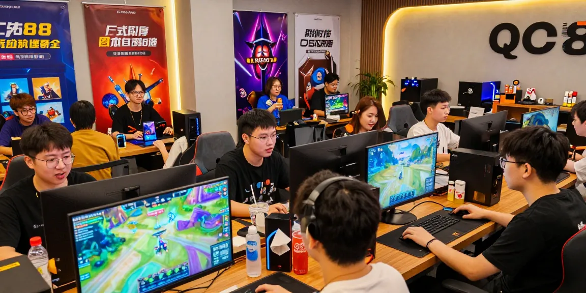 Players enjoying a vibrant gaming experience at QS88, engaging in exciting online games.